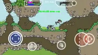 Mini Militia ||Mini Militia custom match 1 vs 1 with mini Militia friend || WARRIOR FIREFLY