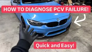 How to Diagnose if S55 & N55 Squealing is PCV Failure!