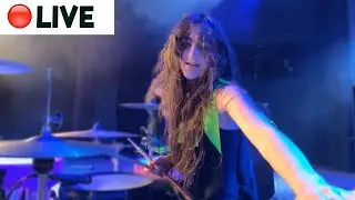 Drum Cam LuLU on tour with FOZZY full set in Wisconsin *FULL STREAM*
