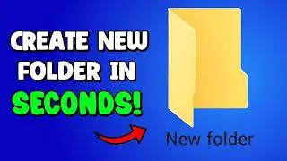 Create Folder Windows 11 | Create a New Folder | Keyboard shortcut to Create a Folder