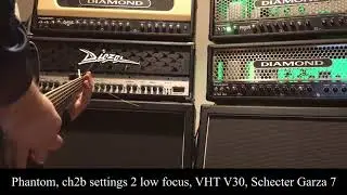[CAM] VHT 30, Diamond Spitfire II vs Phantom vs Spec Op, 7 string, then high focus,