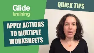 Select multiple tabs in Sheets and Excel