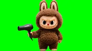 Labubu &ndash; Free Green Screen Meme Pack (3 Scenes)