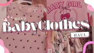 Baby Girl First Clothing Haul + Closet Organizing