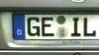 Lustige Autokennzeichen