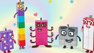 N𝚞𝚖𝚋𝚎𝚛𝚋𝚕𝚘𝚌𝚔𝚜 Statisfiying Video - Looking For Numberblocks Family Adventure In Star ASMR