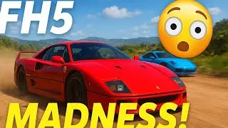 &ldquo;Forza Horizon 5 Random Moments That You Can&rsquo;t Stop Watching!&rdquo;Forza Horizon 5_Ferrari F40  jump