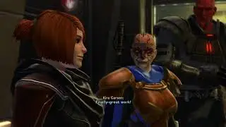 #SWTOR: Female Jedi Consular Onslaught Expansion Ending Theron Shan Romance