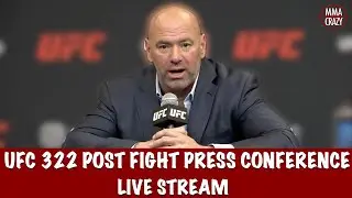 UFC 322: Della Maddalena vs. Makhachev Post Fight Press Conference Live Stream