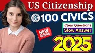 2025 random 100 civics questions and answers - U.S. citizenship interview I N400 Interview #n400