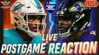 &ldquo;LIVE: Dolphins vs Ravens Postgame Reaction 🚨 What Just Happened?!&rdquo;