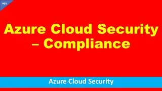 Azure tutorial for beginners | Azure Cloud Security - Compliance
