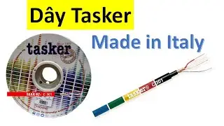 D&acirc;y t&iacute;n hiệu Tasker. Made in Italy.