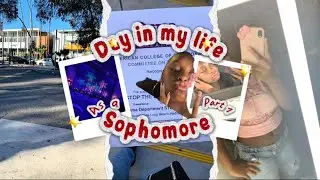 DAY IN MY LIFE AS A SOPHOMORE 🫶🏽| WELCOME BACK 💕🤍| 2026 FIRST VIDEOO🥨