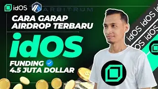 ✅ CARA GARAP AIRDROP TERBARU IDOS NETWORK FUNDING 4.5 JUTA DOLLAR GRATIS!!