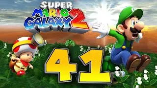 Super Mario Galaxy 2 (4K 60FPS 100%) - World 6 - Part 41: Slimy Spring Galaxy