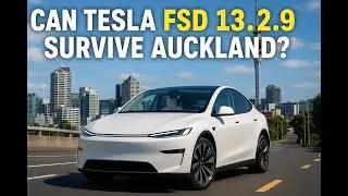 Can Tesla FSD 13.2.9 Down Under Survive Auckland? A Review of the Good and Bad