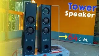 Dual Tower Speaker सिर्फ ₹4500 रुपए मै 😱 - Bencley Tower Speaker Sound Test & Review🔊