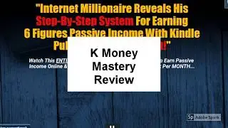 K Money Mastery Review | Is K Money Mastery  Good?