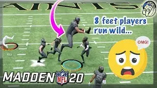 8 FEET PLAYERS RUN WILD IN MADDEN 20 ULTIMATE TEAM! Most Feared Madden 20 Ultimate Team