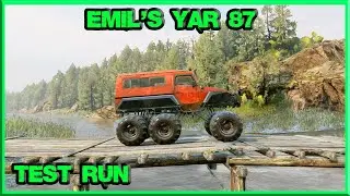 SnowRunner : best truck  Emil's Yar 87 test run in proving grounds.