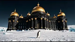 The $1B Nihilist Penguin's Mansion Made of Black & Diamond | Ultimate Borque Fortress Tour