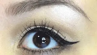 JenniferInMakeup | Winged-Eye Liner and Cut Crease Tutorial