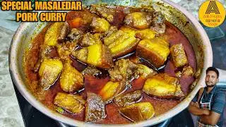 The Ultimate Tasty Masaledar Pork Curry Recipe | Special Pork Masala Curry | Pig Gravy Indian Style
