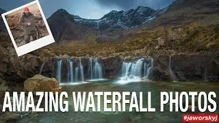 Waterfall Photos - Smooth Water Tutorial -  Benjamin Jaworskyj Easy learn Photography