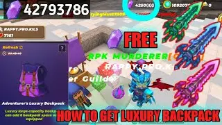Как получить роскошный рюкзак % Ice Dragon Sword Skyblock Советы и рекомендации BlockmanGo