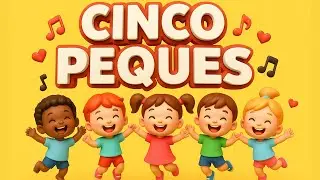 Cinco Peques Saltando 👶🎵 | Canci&oacute;n Infantil en Espa&ntilde;ol