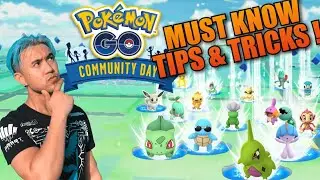 *5 MUST KNOW TIPS* FOR  COMMUNITY DAY POKEMON GO (2020)