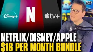 Netflix, Disney+ And Apple TV+ In Single $16/Month Bundle&hellip; With A Catch