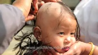 Shaving a girl's head as a ritual: Lu kokpa, mundan ceremony of Manipuri child
