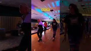 Got to Give It Up...Groovin on the rink floor 😎 What do you think, does it look like a good time?