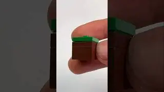 How to build lego minecraft grass block #how #build #lego #minecraft #grassblock