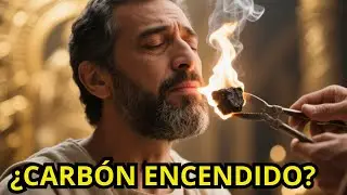 la vision de Isaias que lo quemó
