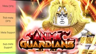 NEW Updated TIER LIST For Anime Guardians!! (Update 24)