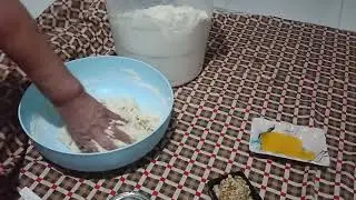 Cevizli kömbe yaptım çok lezzetli oldu 🫓😋🙋‍♀️