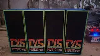 Rcf 2mid box cabinet full prasser sound testing, js box cabinet centre-6295784629.