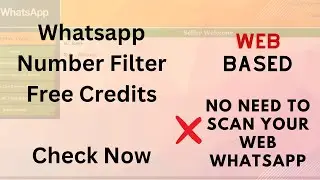 Whatsapp Number Filter Free Download | WhatsApp Super Fast Filter