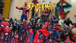 Spider-Man Action Figures And Toys Collection #spiderman #actionfigures #marvellegends #toys #marvel