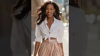 Dazzle in White Tie: The Ultimate Guide to Elegant Fashion ✨ #StreetStyle #OOTD #FashionInspo