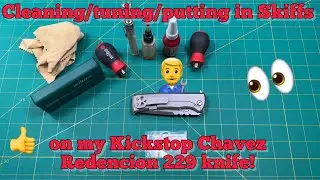 Техническое обслуживание/Skiffs&hellip; мой нож Chavez Kickstop Redencion 229