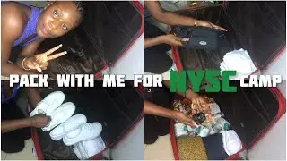 Pack with me for NYSC CAMP || ESSENTIAL THINGS TO PACK/GET FOR CAMP #nysccamp #whattopackfornysc