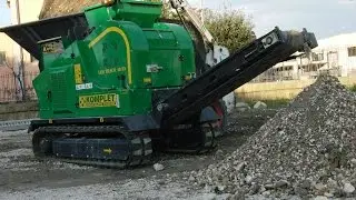 Mini Backenbrecher LEMtrack 4825 im Einsatz