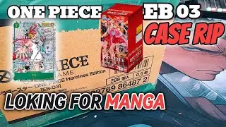One Piece EB03 Case! Heroine's Edition - Hunting for Manga Cards PART 1