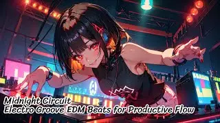 Midnight Circuit &ndash; Electro Groove EDM Beats for Productive Flow