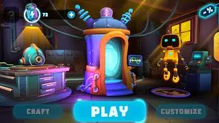 *NEW IOS GAME* Tiny Robots Portal Escape - Tutorial Level (Walkthrough)