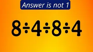 How fast can you solve this? 98% Failed this tricky question 